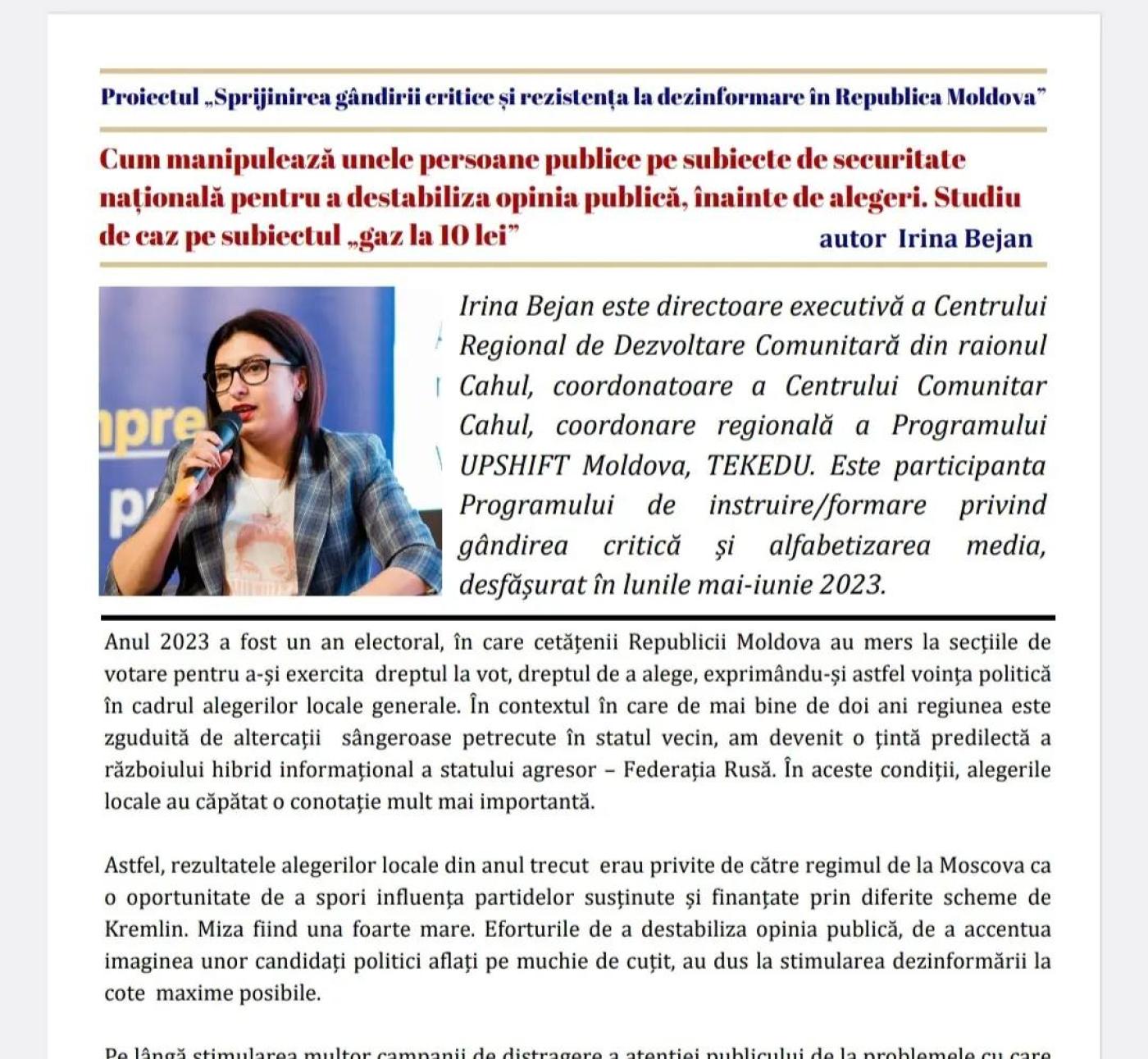 CRDC – Partener activ în Platforma de Discuții privind Combaterea Dezinformării