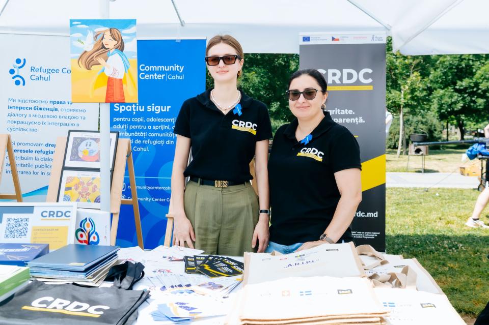 CRDC alături de comunitate la Ziua Mondială a Refugiatului, Cahul 2025