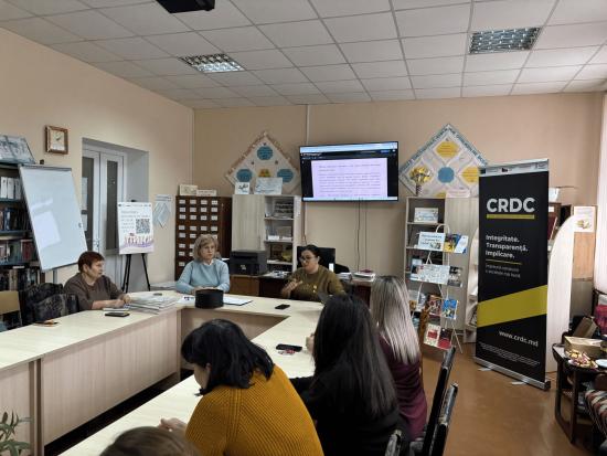 O nouă activitate de sensibilizare privind violența bazată pe gen desfășurată cu doamnele din orașul Taraclia