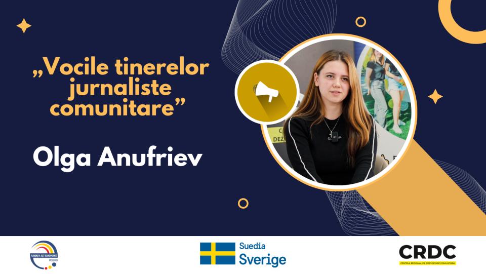 Vocile tinerelor jurnaliste comunitare A.O. C.R.D.C.: Anufriev Olga