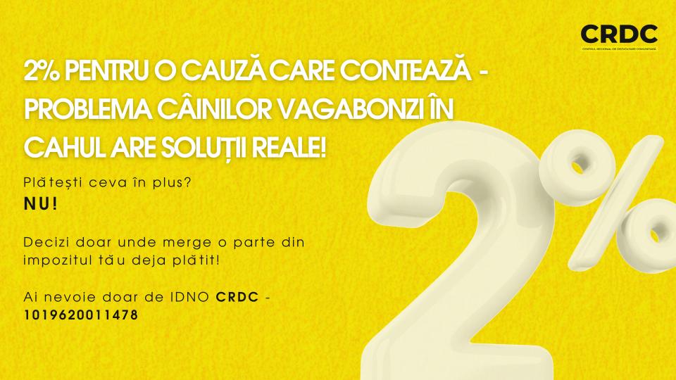 Redirecționează 2% pentru sterilizarea câinilor vagabonzi din Cahul