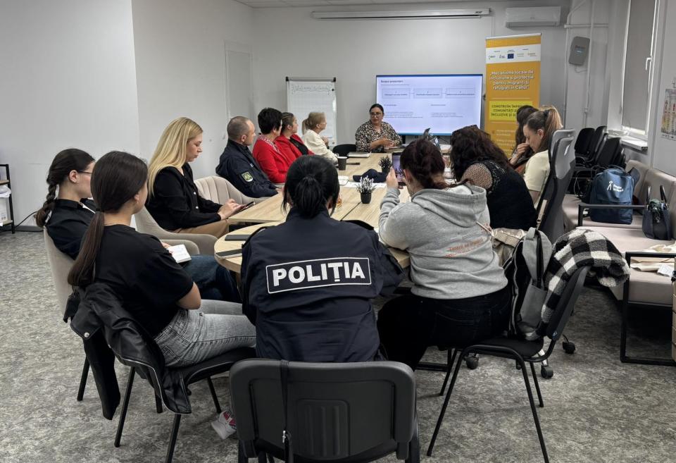 Prezentarea Mecanismului local de referire și management de caz la Cahul