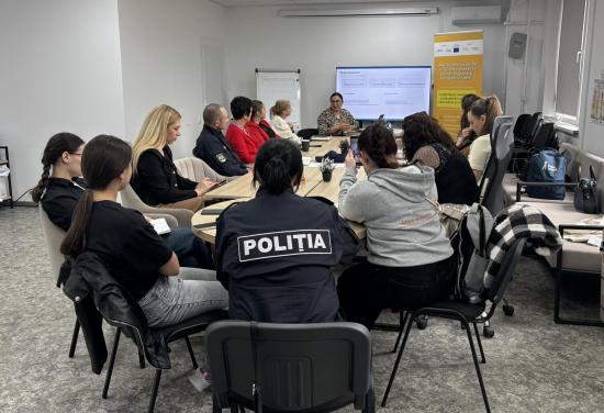 Prezentarea Mecanismului local de referire și management de caz la Cahul