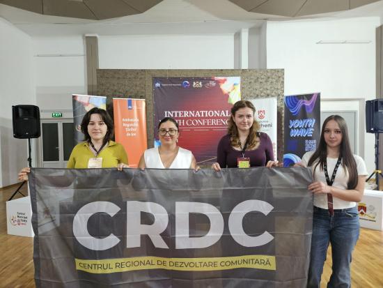 CRDC și voluntare din Cahul, parte a Conferinței Internaționale a Tinerilor de la Ungheni