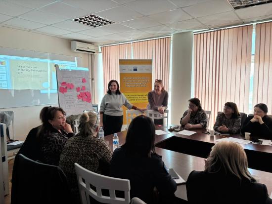 Cadre didactice din Cahul, instruite de CRDC pentru prevenirea stereotipurilor și discriminării față de copiii refugiați și migranți