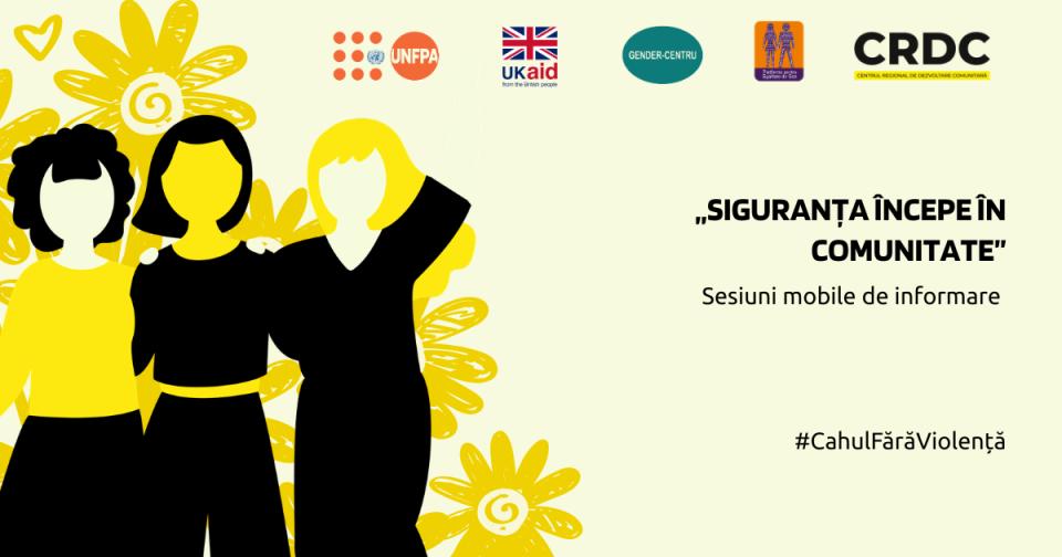 Siguranța începe în comunitate: dialoguri cu elevele din Tătărăști și Văleni