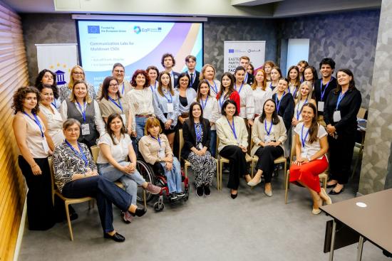 CRDC participă la Communication Labs for CSOs – un nou pas spre o comunitate mai implicată