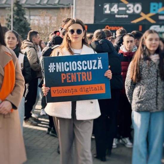 CRDC s-a alăturat manifestului „Moldova fără Violență” desfășurat la Cahul
