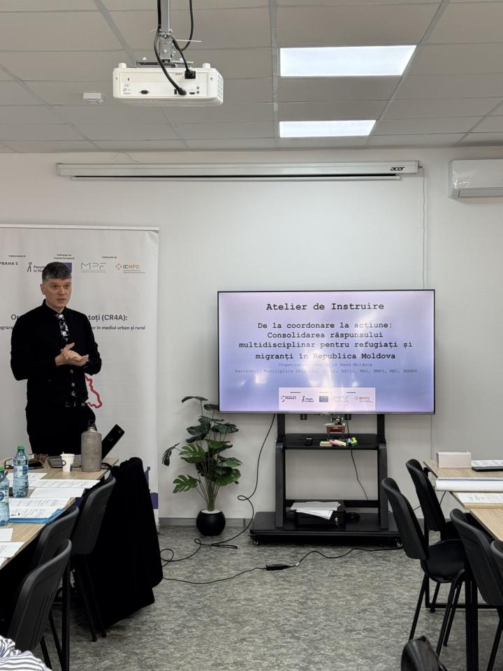CRDC a participat la atelierul de integrare locală dedicat consolidării răspunsului multidisciplinar pentru refugiați și migranți